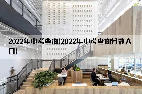 2022年中考查询(2022年中考查询分数入口)